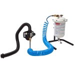 CleanAIR Conditioner connected to air tube