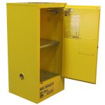 Flammable Liquid Storage Cabinet - 60L - door open