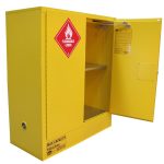 Flammable Liquid Storage Cabinet - 60L - one door open