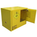 Oxidizing Agent Cabinet - 100L - one door open