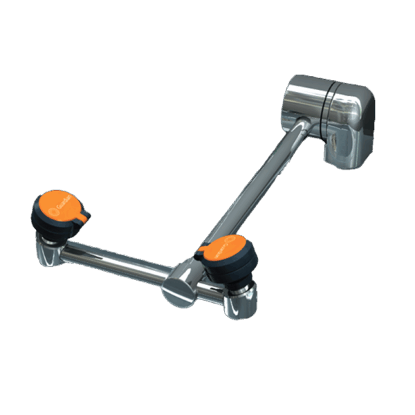 Eyewash, Deck Mounted, AutoFlow - 90 Degree Swing-Down