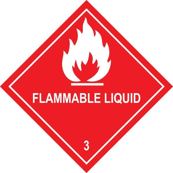 DG Diamond - Class 3 Flammable Liquids