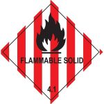 DG Diamond - Class 4.1 Flammable Solid