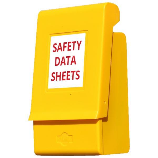 SDS Outdoor Document Box - Yellow