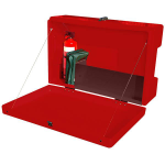 SDS Site and Safety Box - Red - open