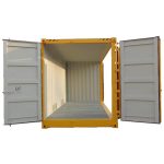HazBox Outdoor Hazardous Goods Storage Container - 20FT - doors open