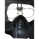 Corrective Glasses Lens Frame Closeup view