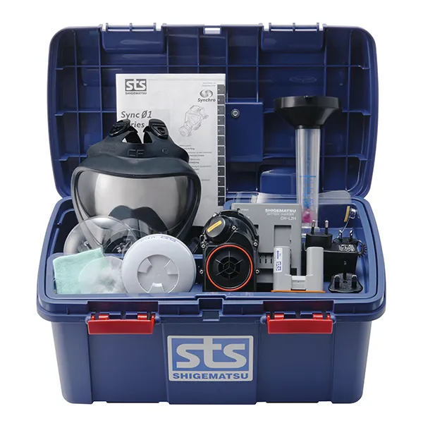 STS Sync01 Breath Responsive PAPR boxed