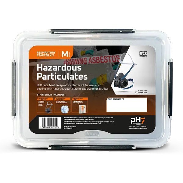 STS Half Face Mask RS01 - Dust, Particles, Asbestos and Silica