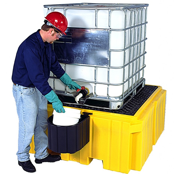 Ultra IBC Spill Pallet Plus in use