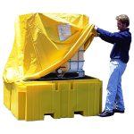Ultra IBC Spill Pallet Plus with cover