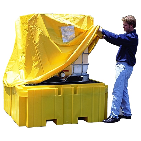 Ultra IBC Spill Pallet Plus with cover