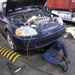 Ultra Sidewinder Cable Protection - Black and Yellow - in action shot 2