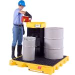 Ultra Spill Deck - 4 drum with Expansion Bladder