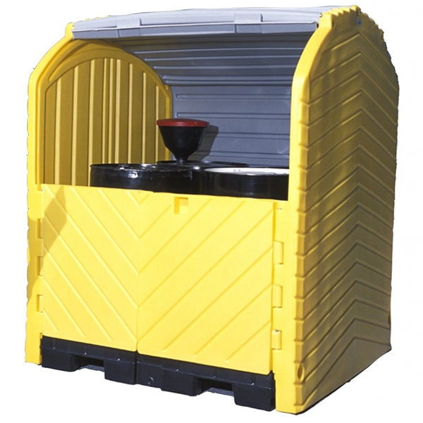 Ultra HardTop Plus - 4 Drum Lid Open